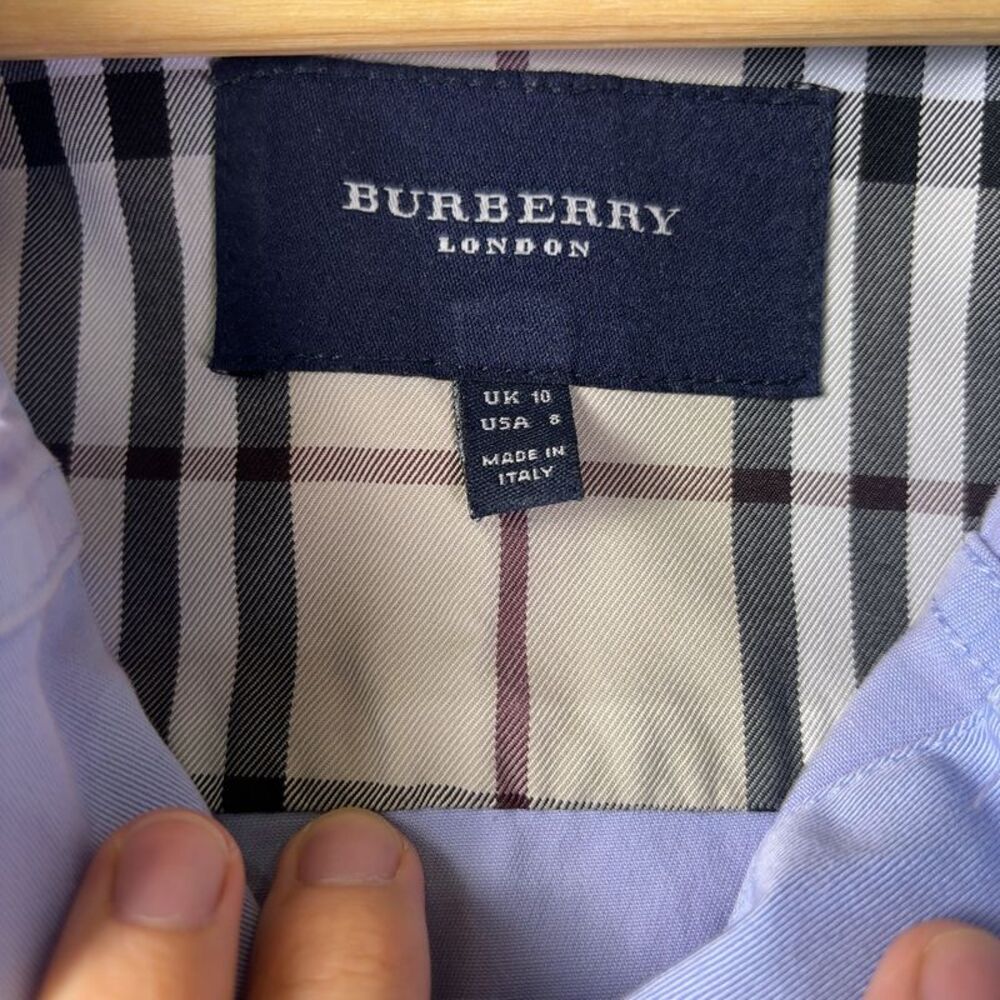 Burberry Light Lavender Jean Jacket - Picture 3 of 3